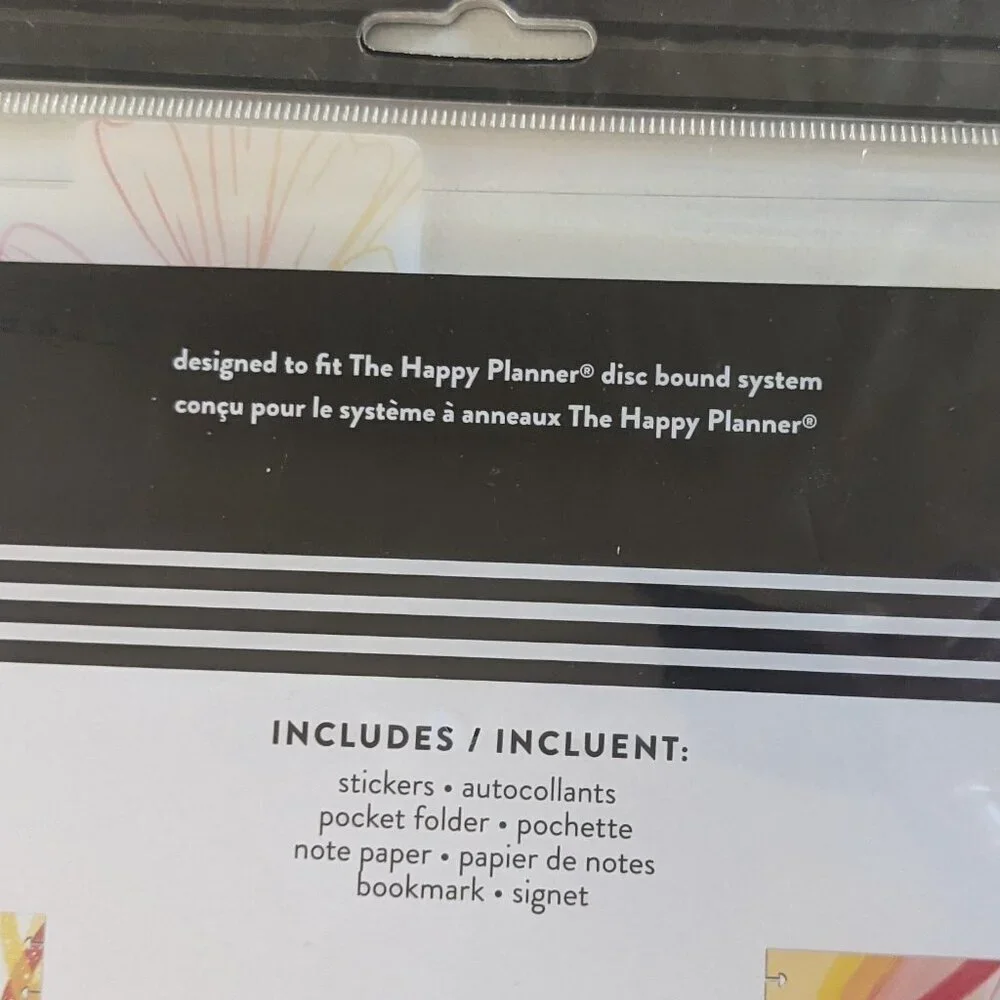 NWT 83 pc Happy Planner Big Everyday Accessories Pack Stickers Floral Summer NIP